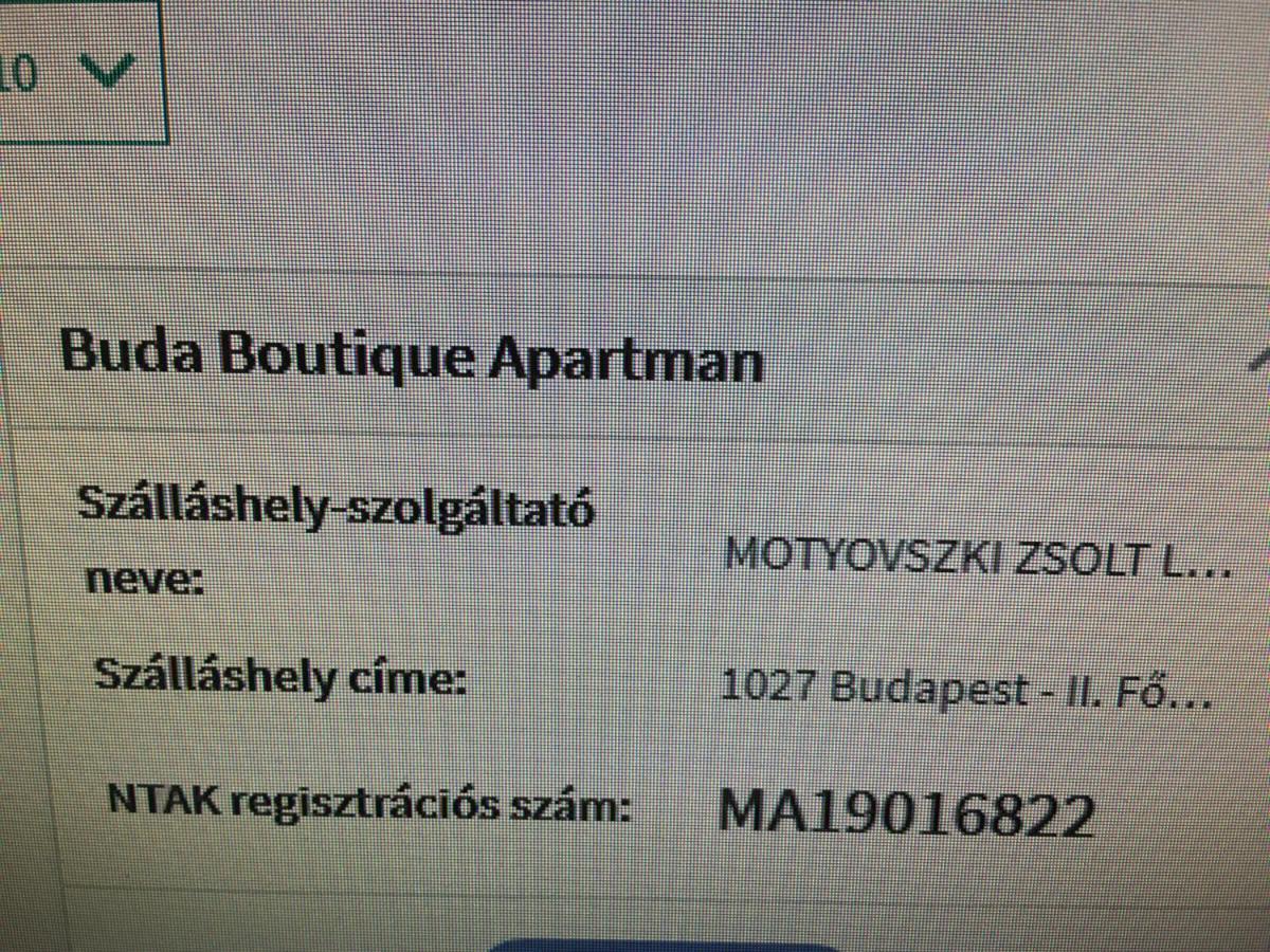 Buda Boutique Apartment บูดาเปสต์ ภายนอก รูปภาพ